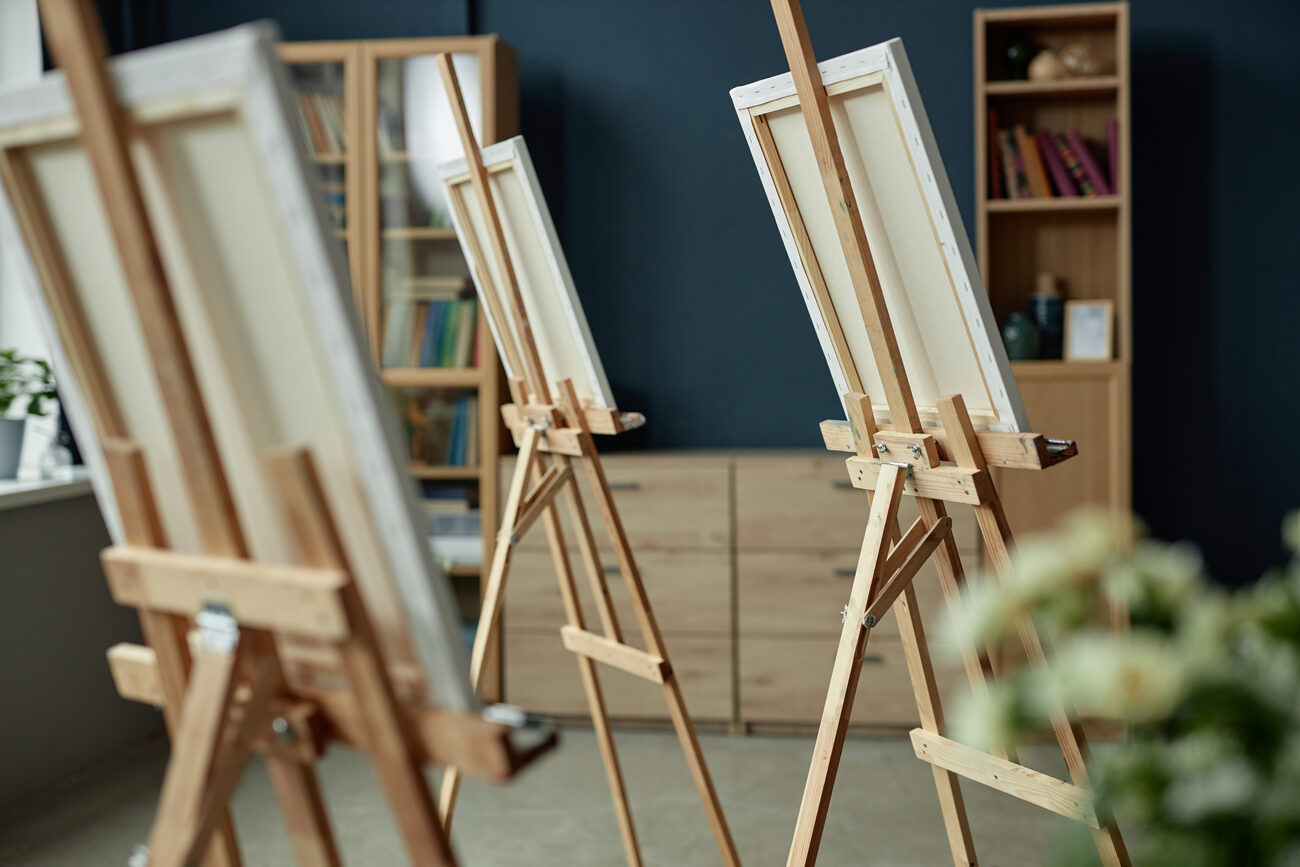 Bright home art studio bathed in natural light — the kind of personal space ITA PRO designs for homeowners